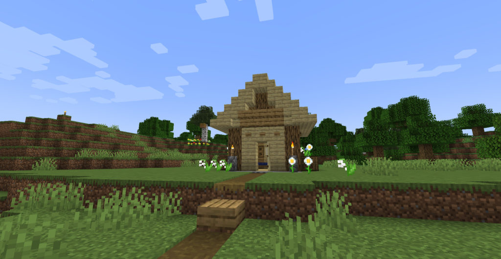 近くに家を建てる