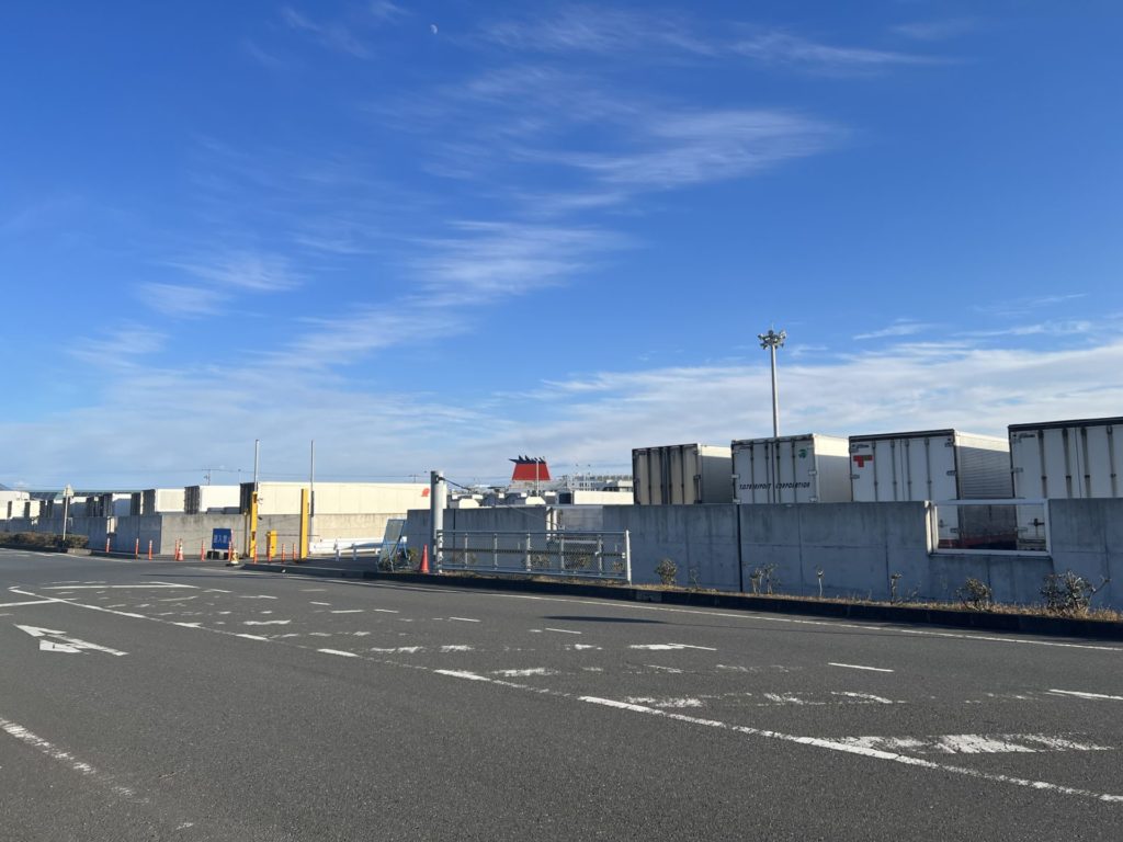 さんふらわあ号が来てる!