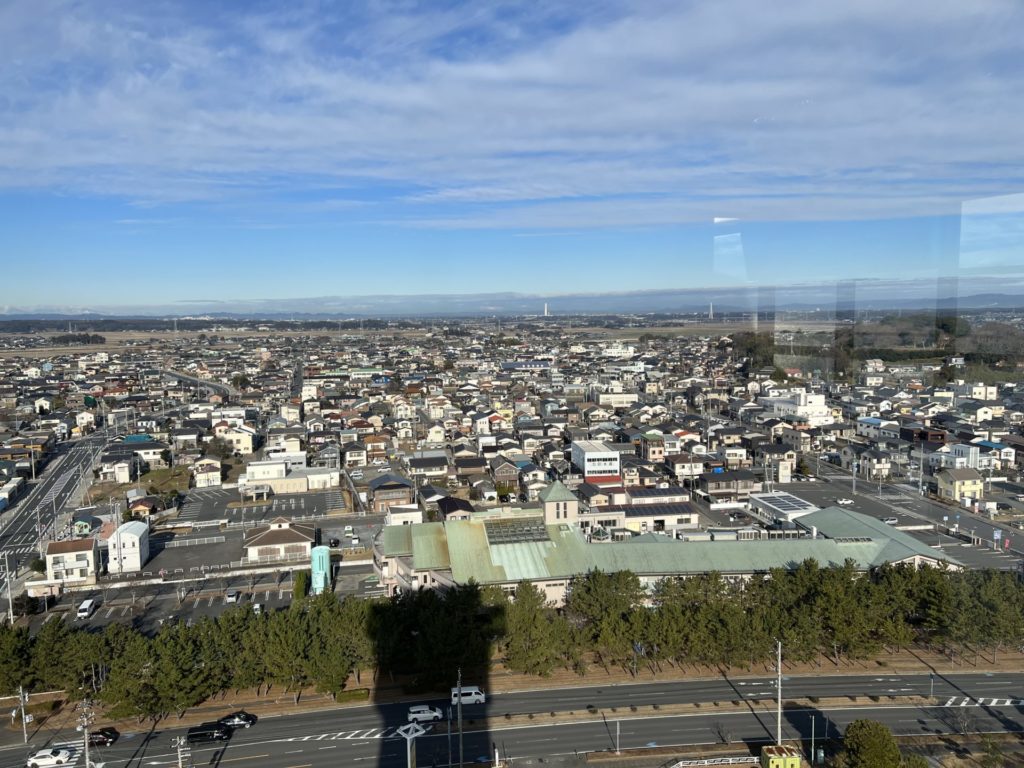 展望台から風景