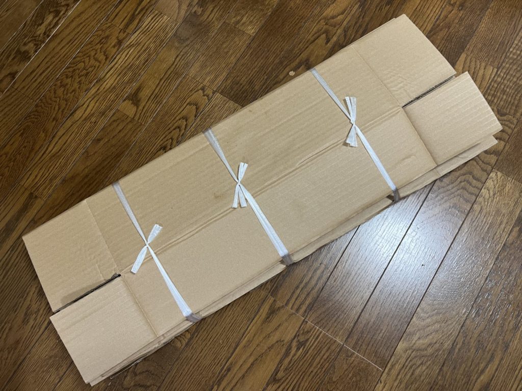ダンボールの後始末