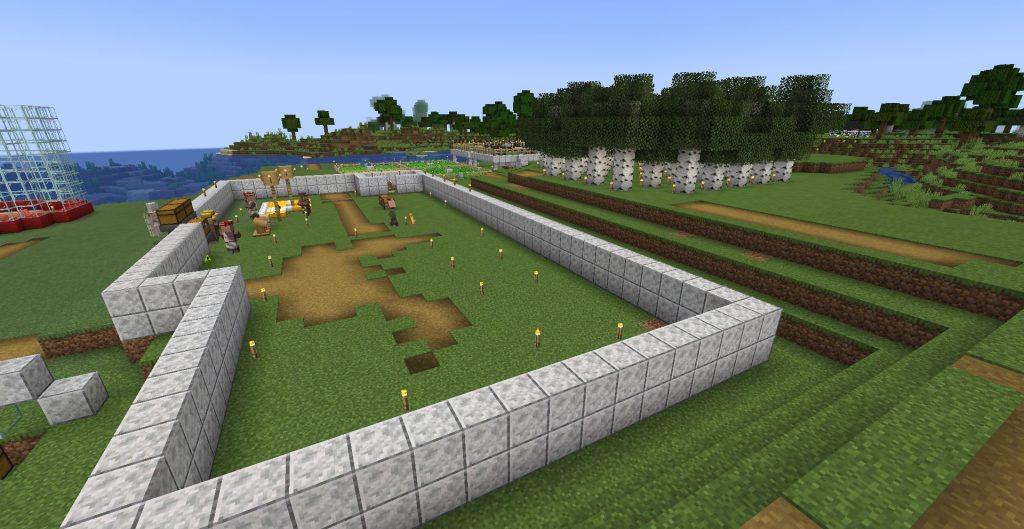 村を破壊しました