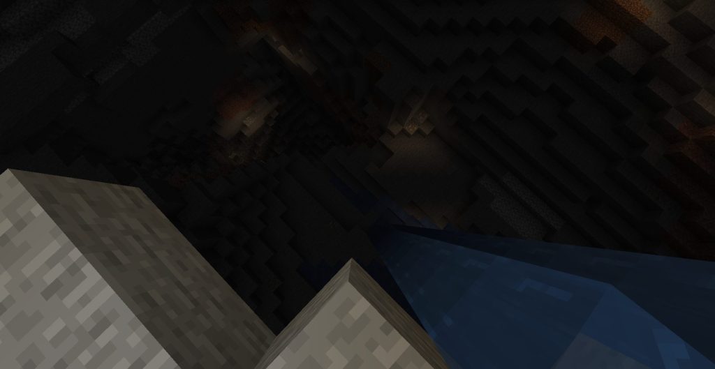 すぐ近くに洞窟、さらに深いところがある