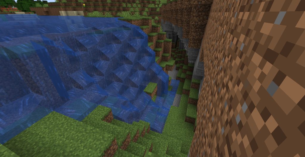 すぐ近くに洞窟、入り口