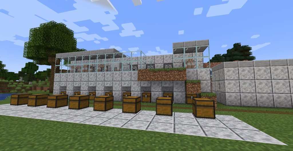 装置の作成途中