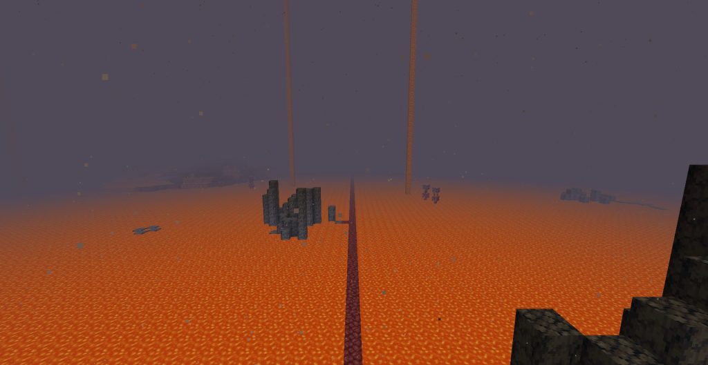 マグマの海を渡る