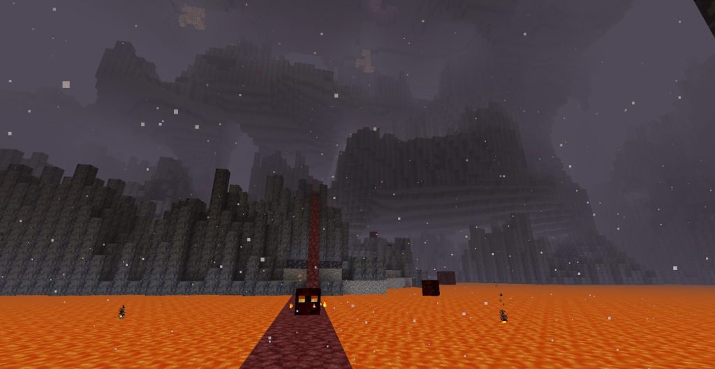 玄武岩デルタに着いた