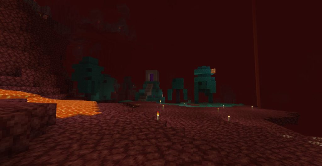 ネザー経由のルートを作る、その2