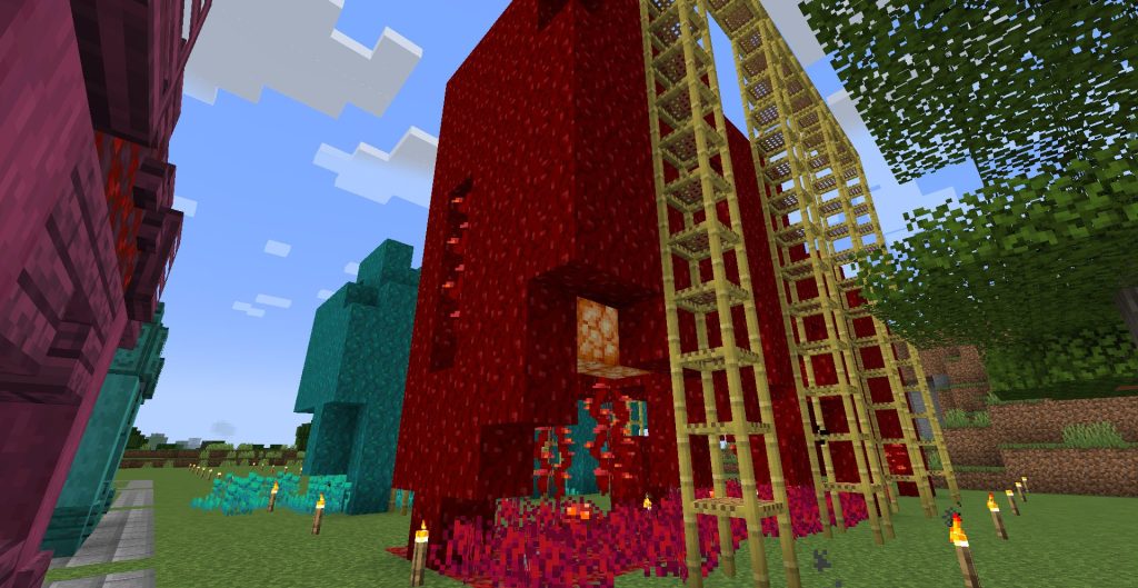 ネザーの木は時間で育たない、その1