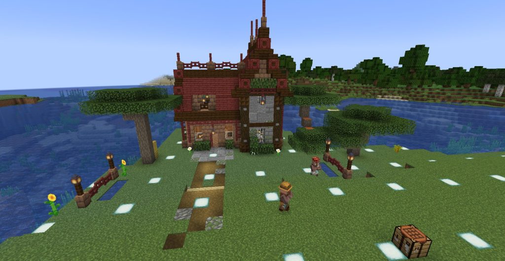 釣り人さんの家にする、その1