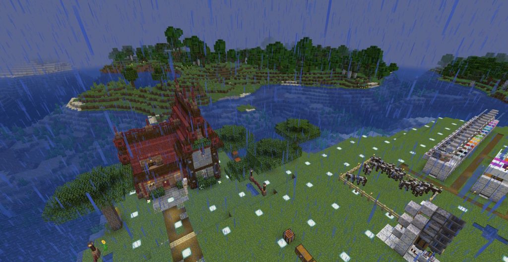 「Complementary Shaders」を使用、その1