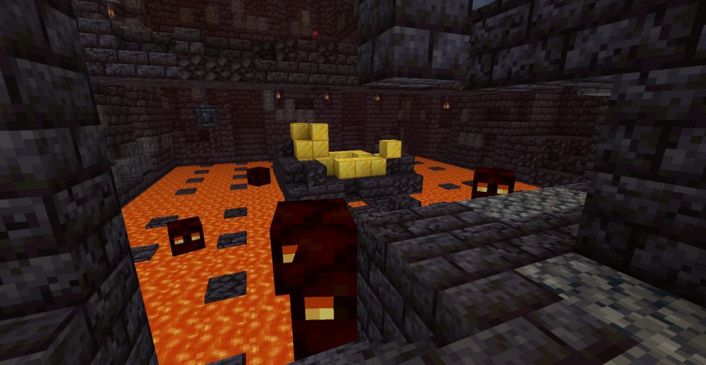 最下層にマグマキューブスポナー、その1