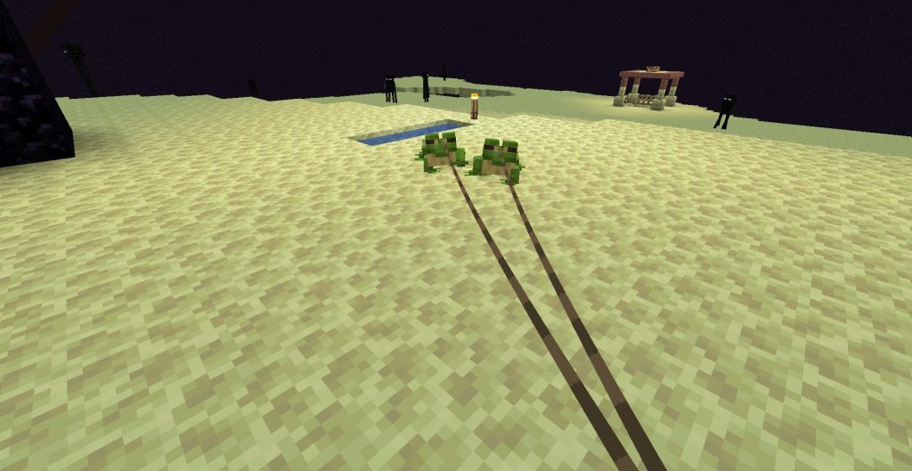 緑色のカエル、その1