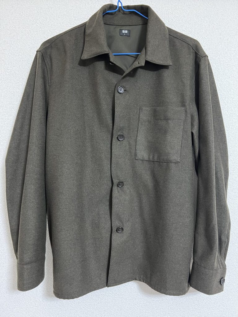 ブラッシュドツイルオーバーシャツ