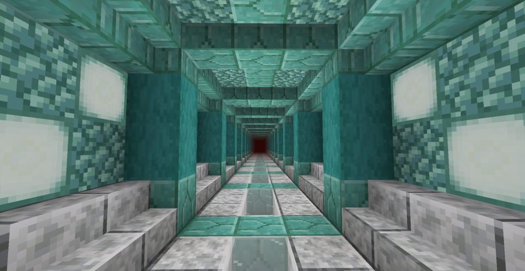 海底神殿へ資材調達に行く