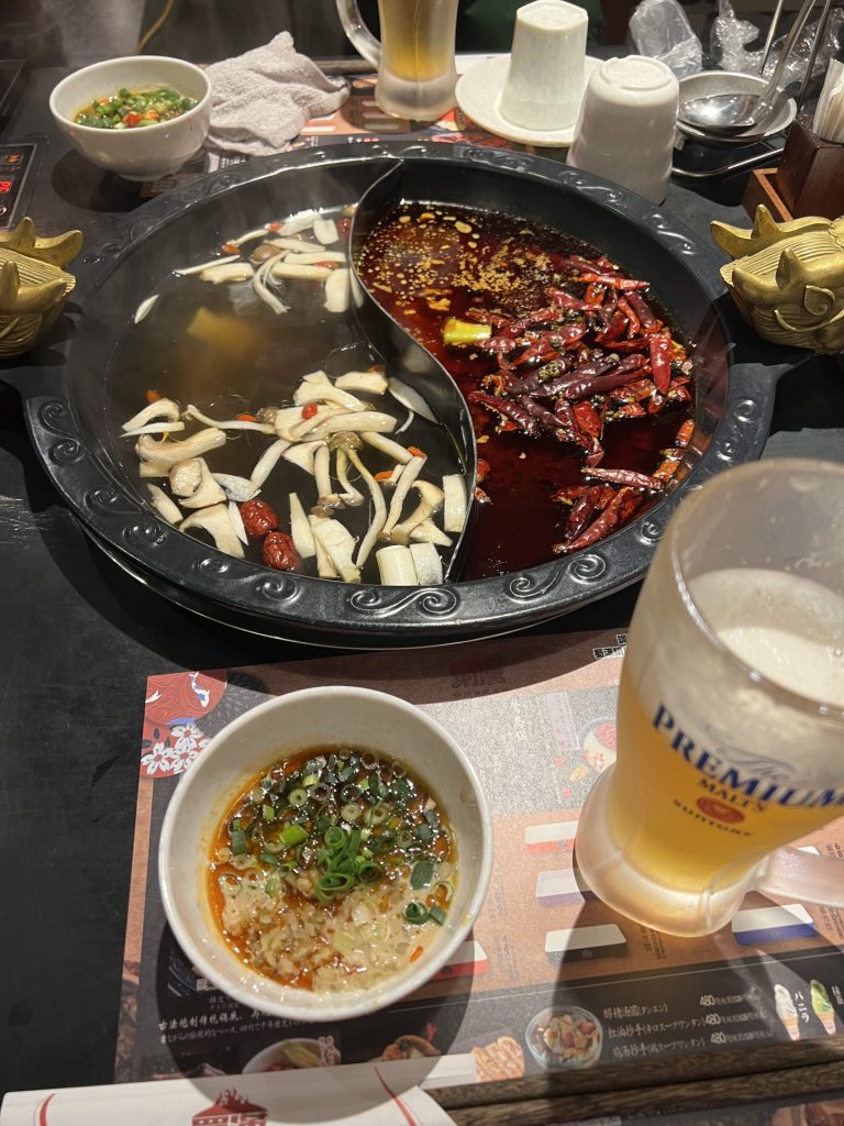 蜀漢で火鍋、その2