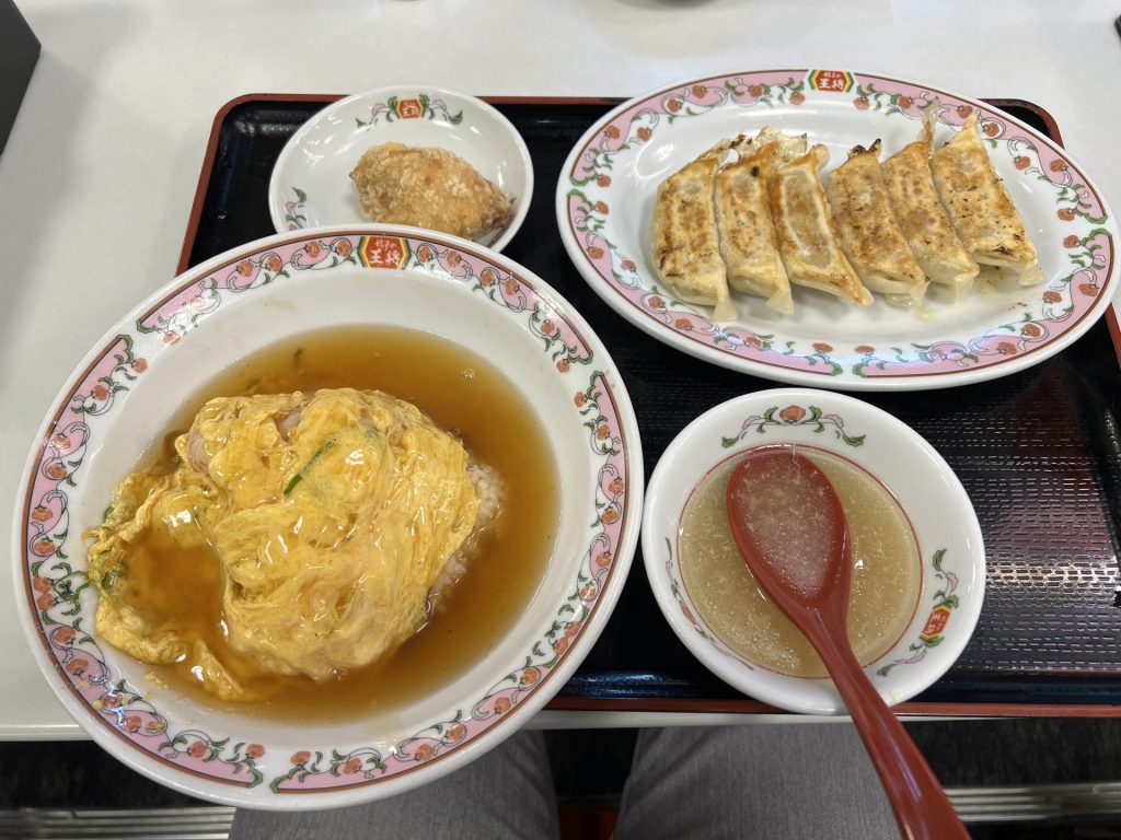 天津飯セット