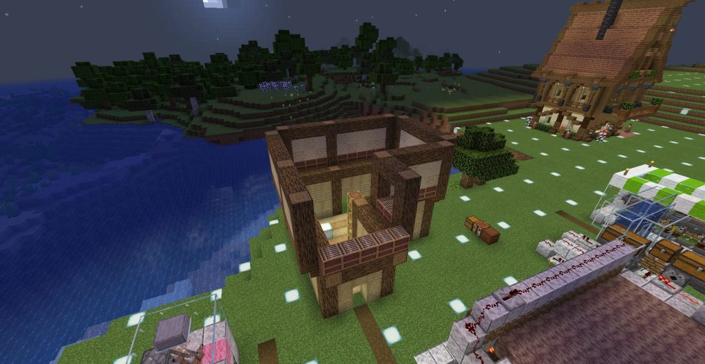 壁まで作りました