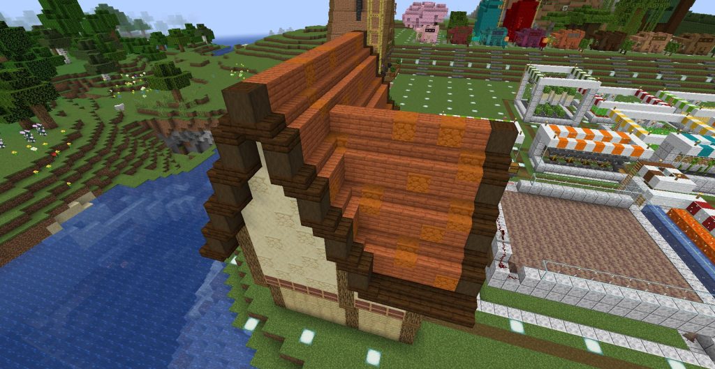 屋根作りの続き