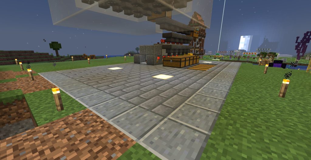 トラップ下の土を掘る