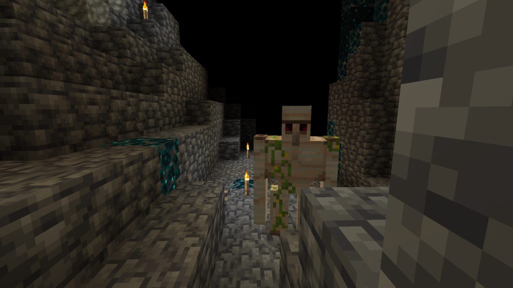 助っ人のアイアンゴーレム、その1