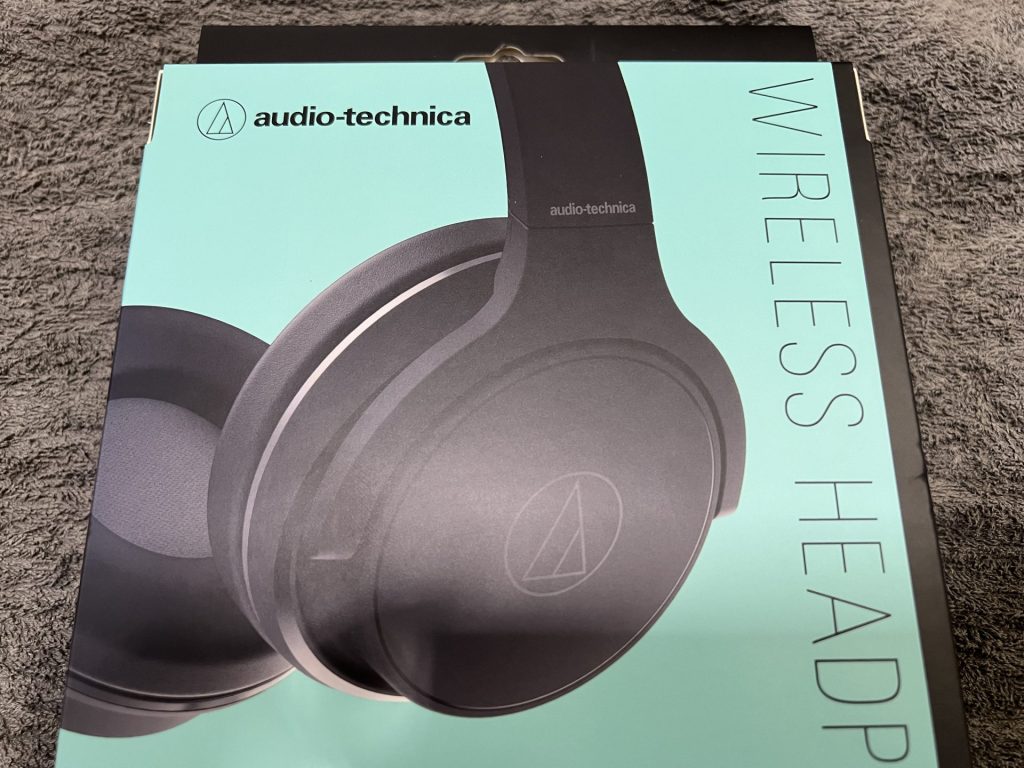audio-technicaのワイヤレスヘッドホン、その1