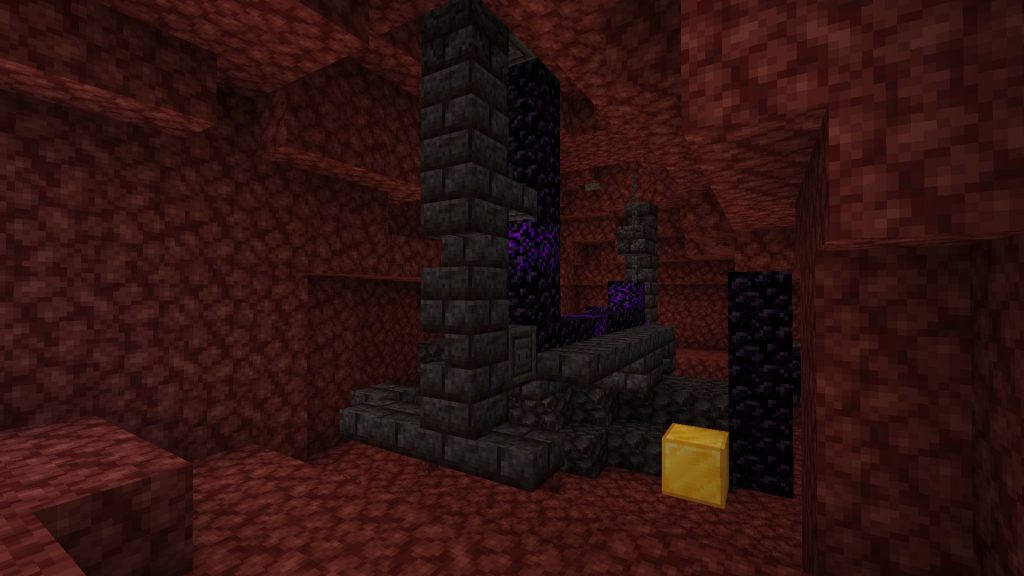 壊れたネザーゲート出てきた