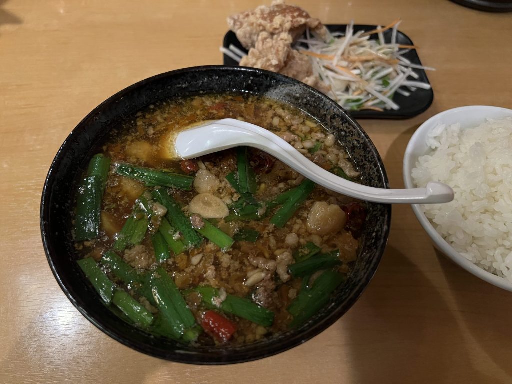 銭湯の後は台湾ラーメン